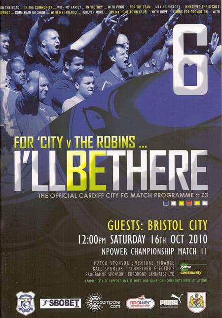 Cardiff City FC v Bristol City FC